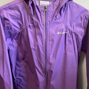 Girls Columbia Rain Jacket